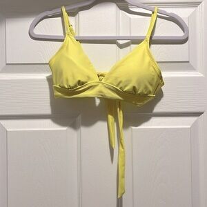 No Boundaries swim top - size small - yellow